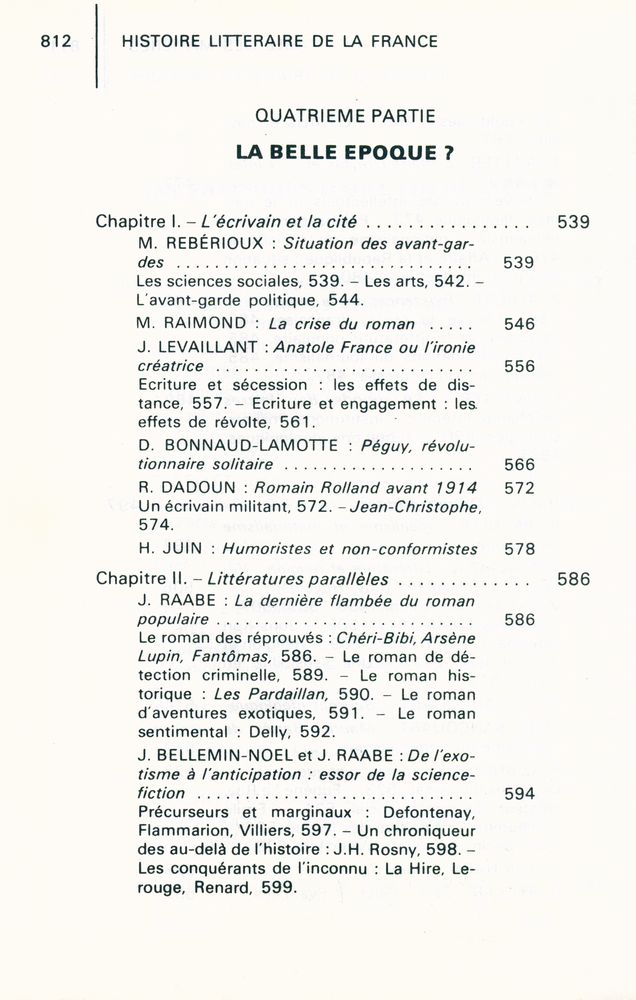 『HISTOIRE LITTERAIRE DE LA FRANCE Ⅴ. DE 1848 A 1913』