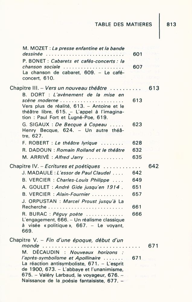 『HISTOIRE LITTERAIRE DE LA FRANCE Ⅴ. DE 1848 A 1913』