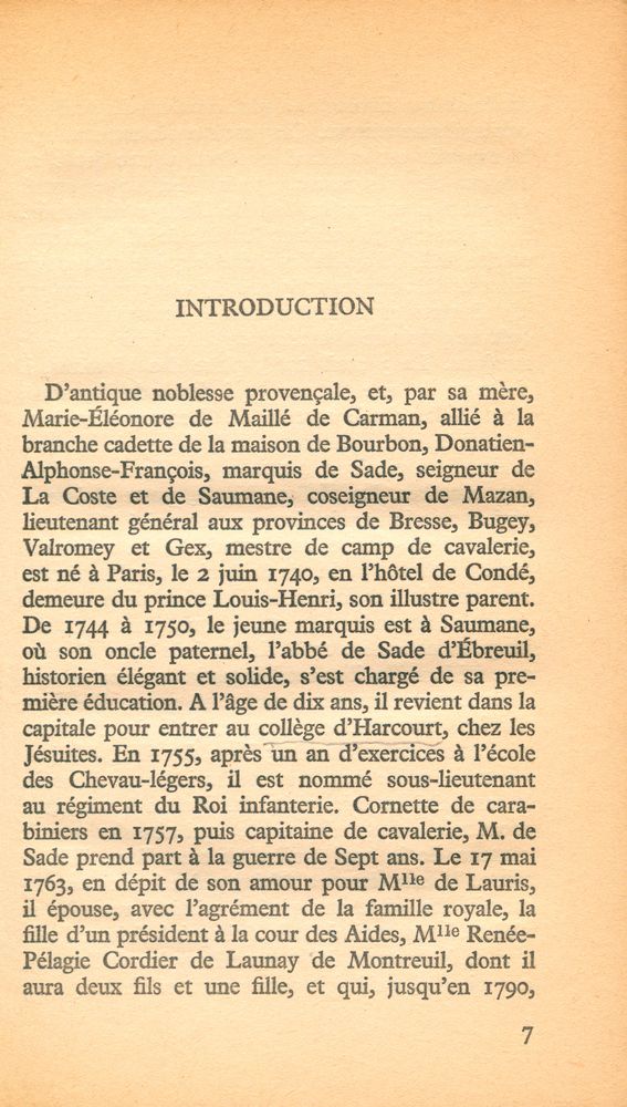 『LES INFORTUNES DE LA VERTU』 2