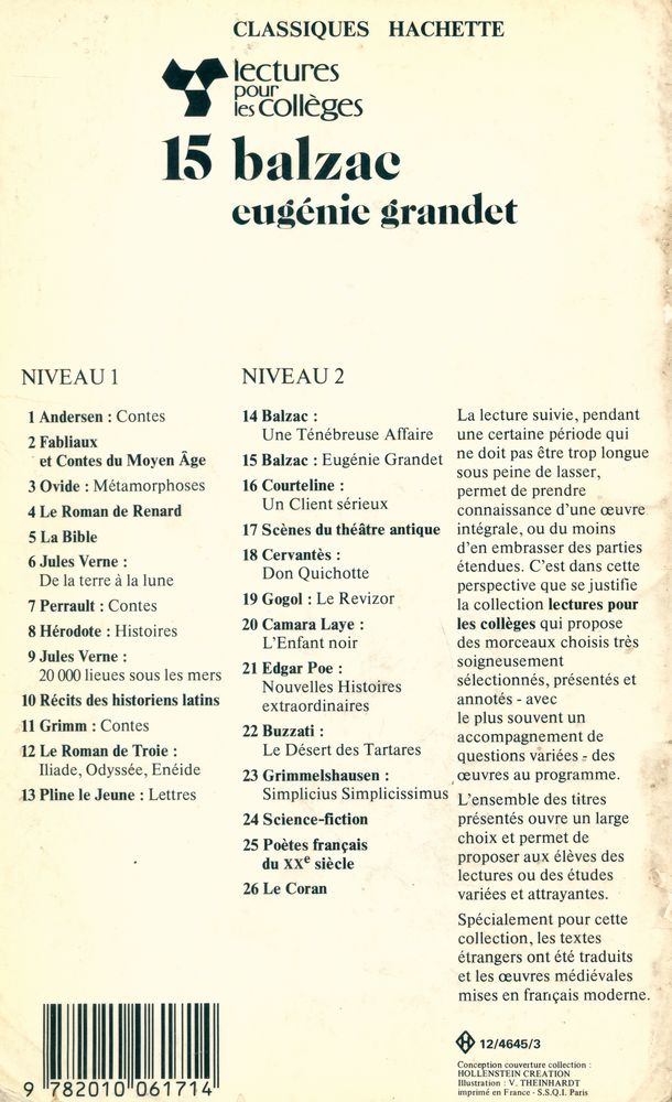 『balzac : eugénie grandet』 3