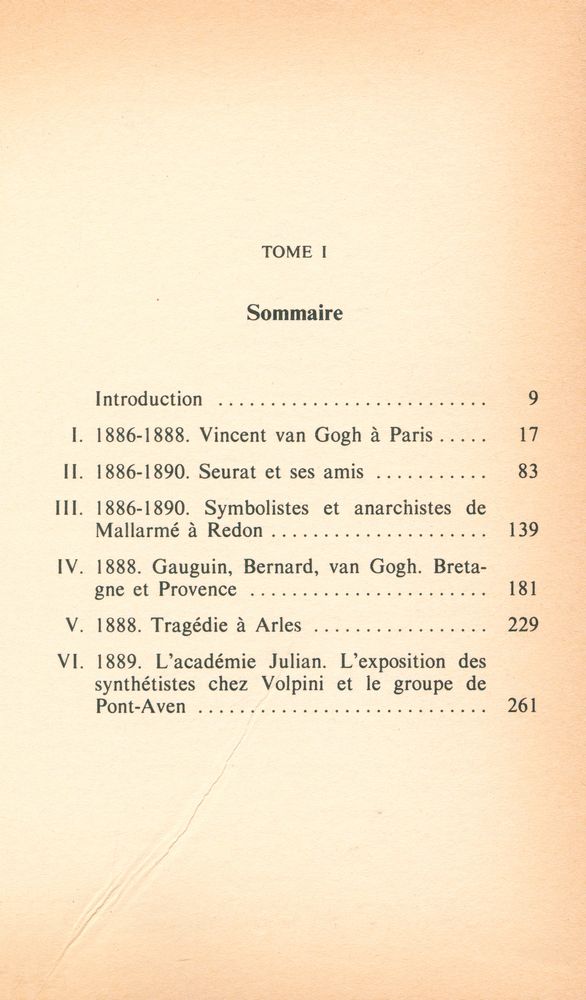 『Le post - impressionnisme : de van Gogh à Gauguin : TOME Ⅰ』 2