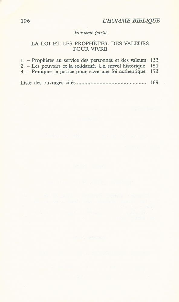 『L'homme biblique : Anthropologie et éthique dans le premier Testament』 3