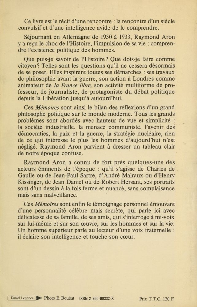 『MÉMOIRES』 4
