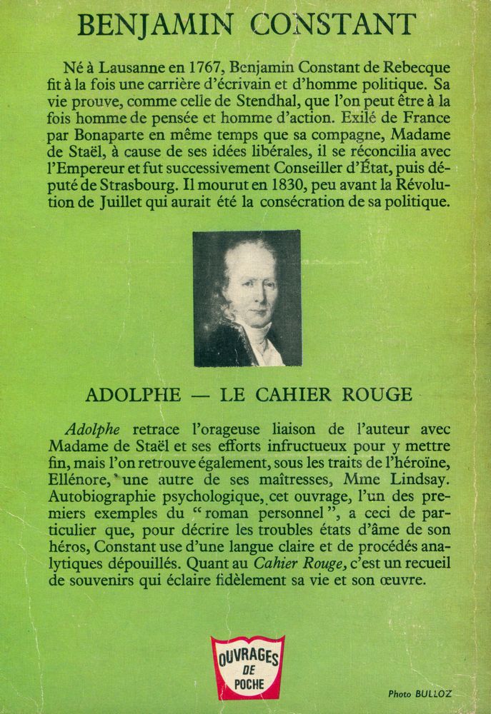 『ADOLPHE * LE CAHIER ROUGE』 3