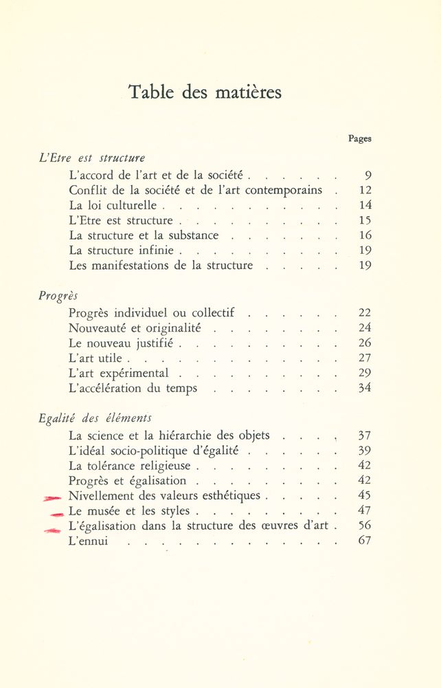『Art et Société : ESSAI SUR LA LOI CULTURELLE DE L'OCCIDENT CONTEMPORAIN』 2