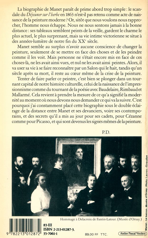 『La vie de peintre d'Edouard Manet』 4