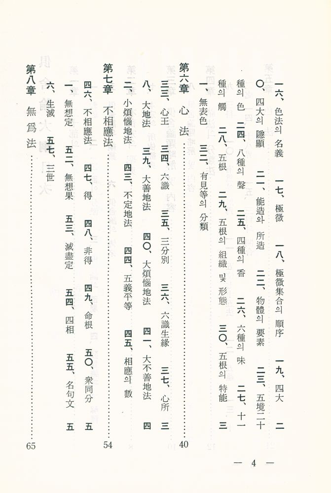 『俱舍論大綱(구사론대강)』 3