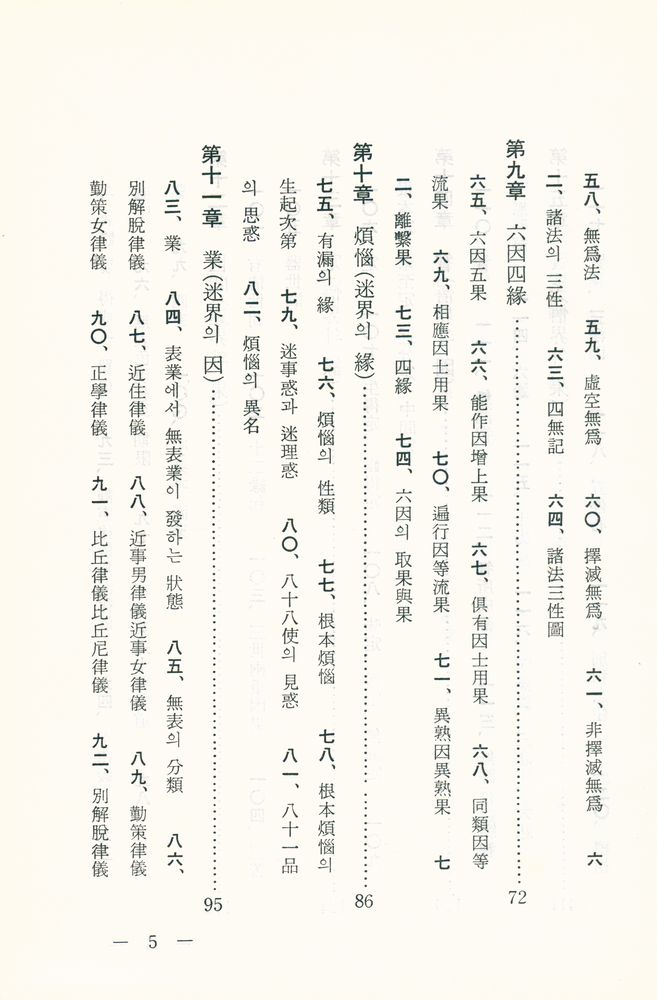 『俱舍論大綱(구사론대강)』 4