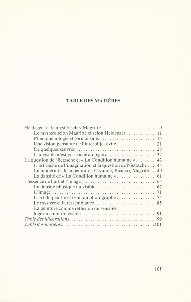 『magritte ou l'éclipse de l'être』 2