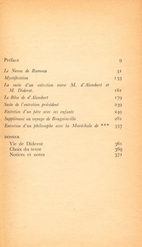 『Le neveu de Rameau : et autres dialogues philoosphiques』 2
