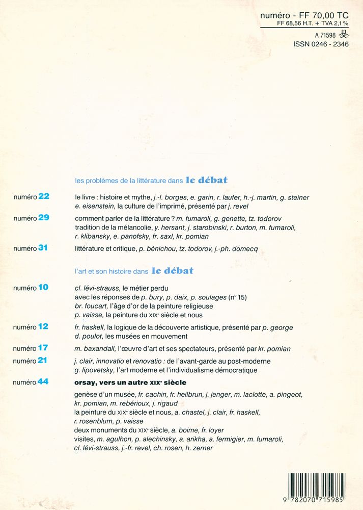 『le débat』 numéro 54 3