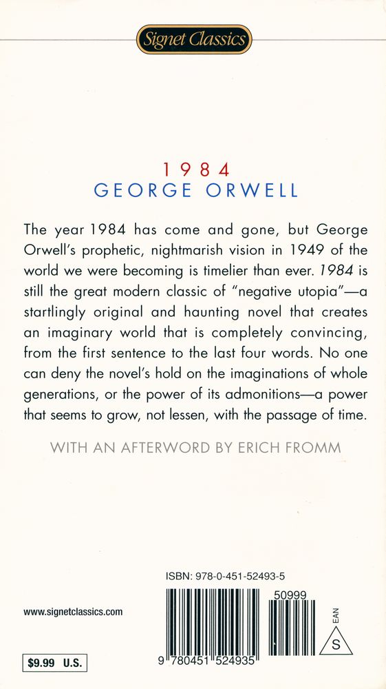『1984 : A NOVEL』 3