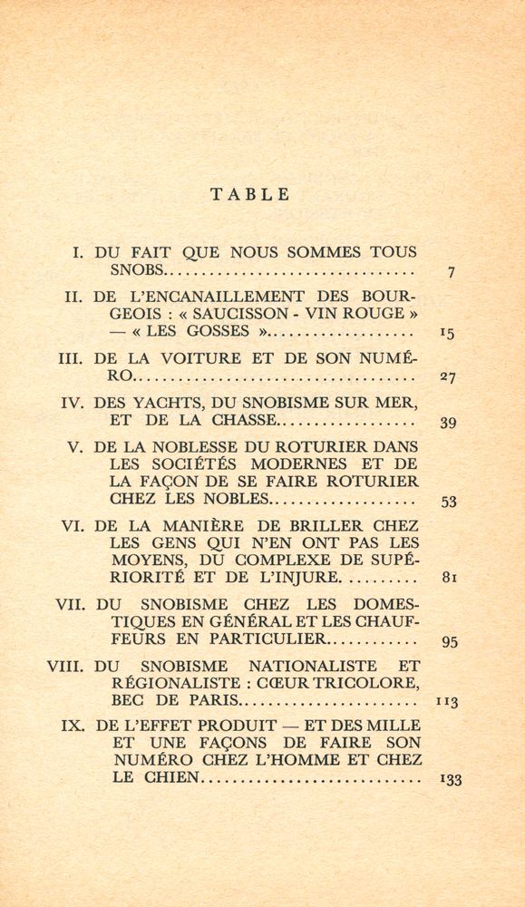 『snobissimo ou le désir de paraître』 2