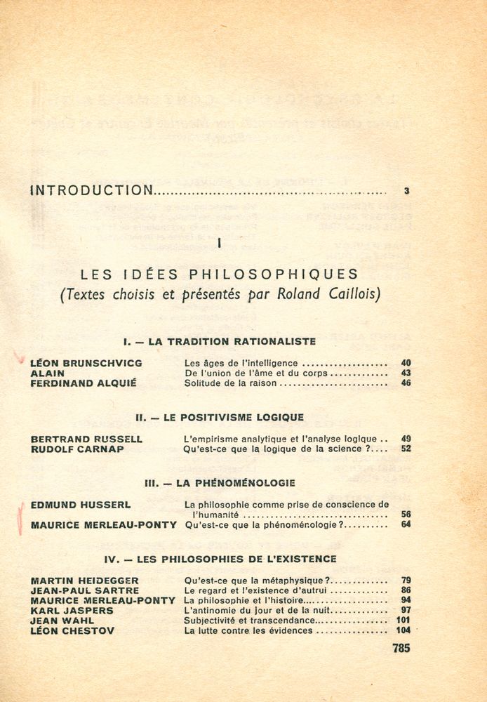 『PANORAMA des IDÉES CONTEMPORAINES』 2