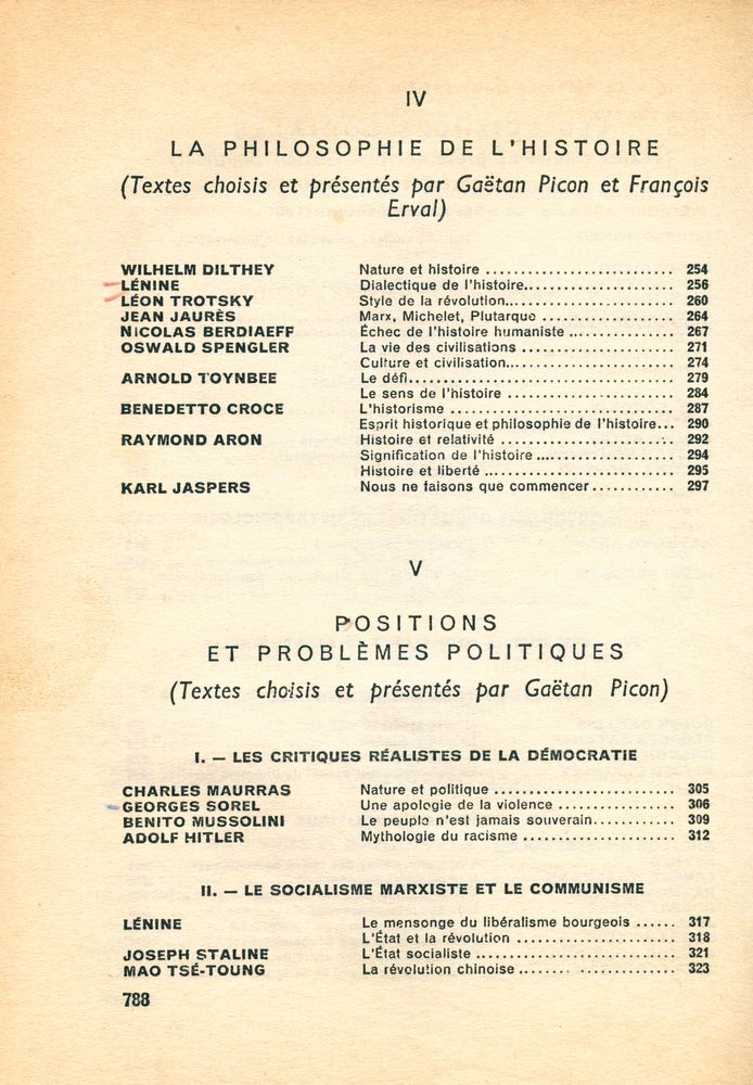 『PANORAMA des IDÉES CONTEMPORAINES』 5