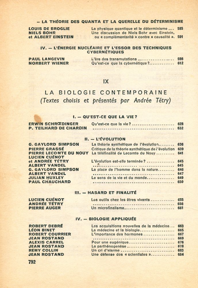 『PANORAMA des IDÉES CONTEMPORAINES』