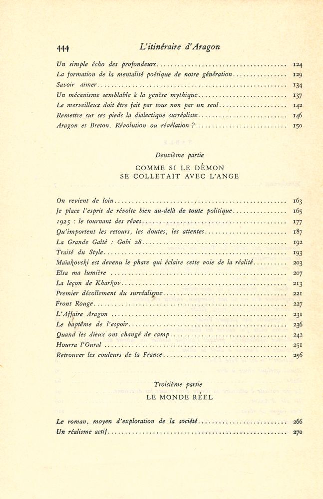 『DU SURRÉALISME AU MONDE RÉEL : L'ITINÉRAIRE D'ARAGON』 3
