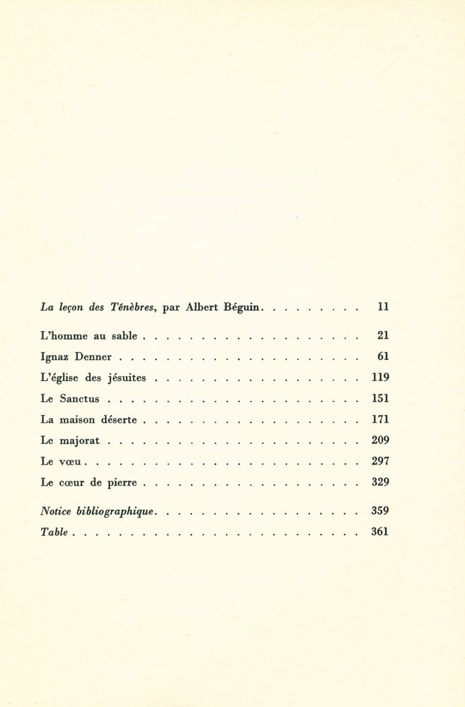 『Contes nocturnes』 2