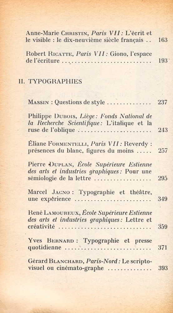 『Cahiers Jussieu 3 : L'espace et la lettre』 3