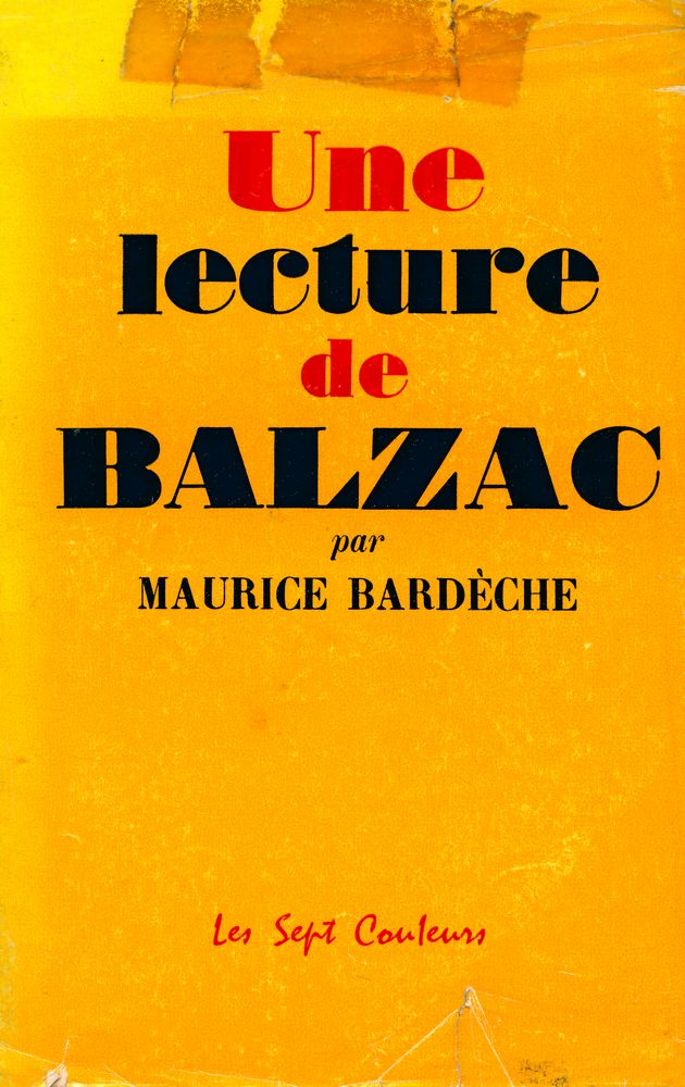 『Une lecture de BALZAC』 1