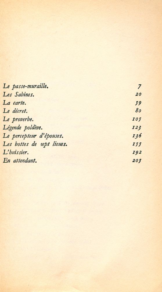 『Le Passe - muraille』 2