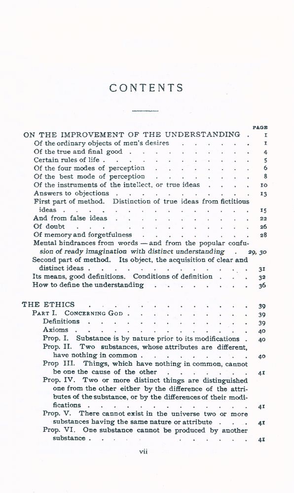 『ETHICS : including the Improvement of the Understanding』 2