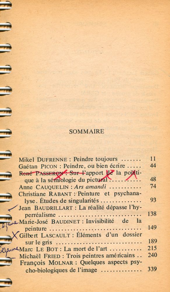 『PEINDRE : Revue d'Esthétique: publiée avec le concours du Centre national de la Recherche scientifique』 nº 1/1976 2