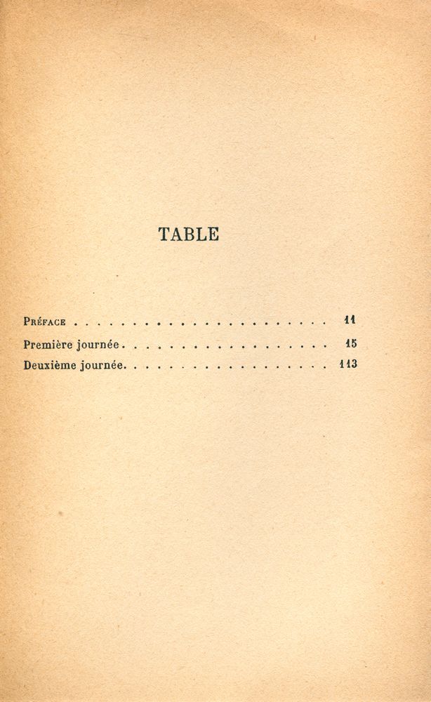 『LE SOULIER DE SATIN : Première et deuxième journées』 2