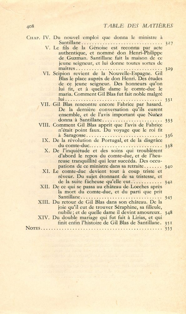 『HISTOIRE DE GIL BLAS DE SANTILLANE Ⅱ』 7