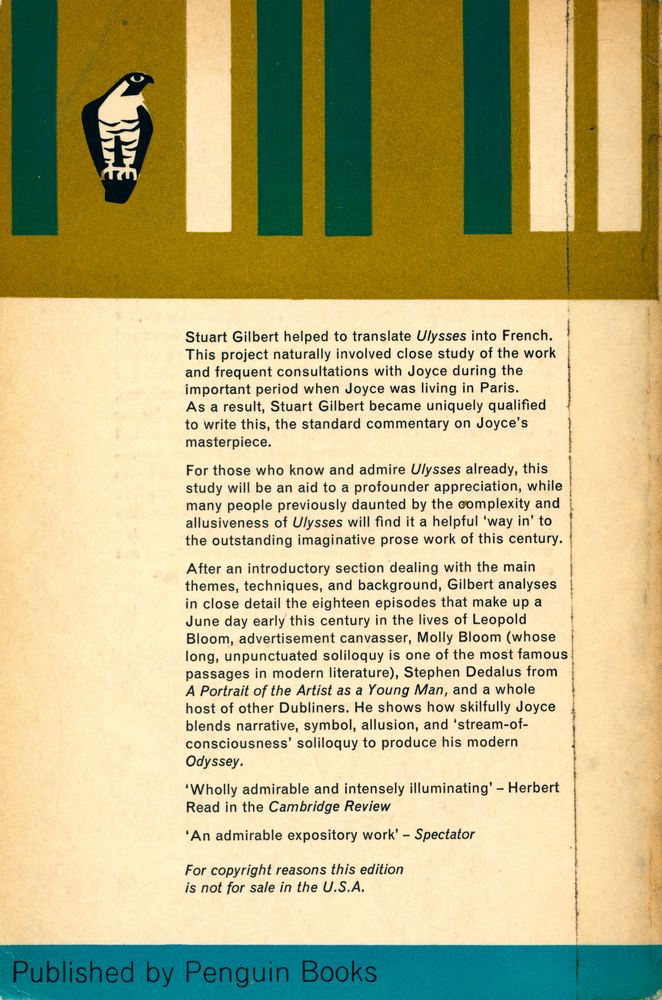 『James Joyce's Ulysses : A study』 3