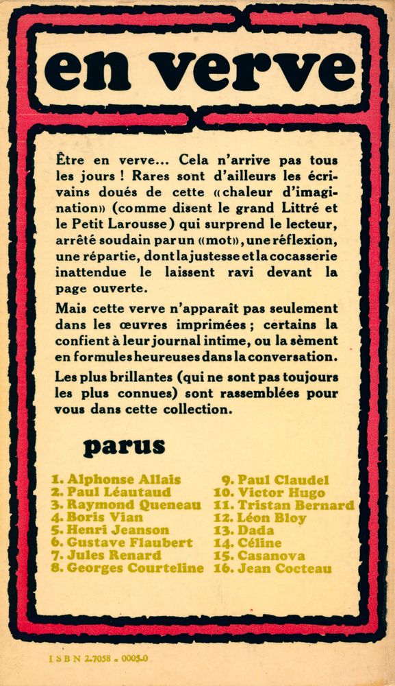 『CASANOVA en verve』 3
