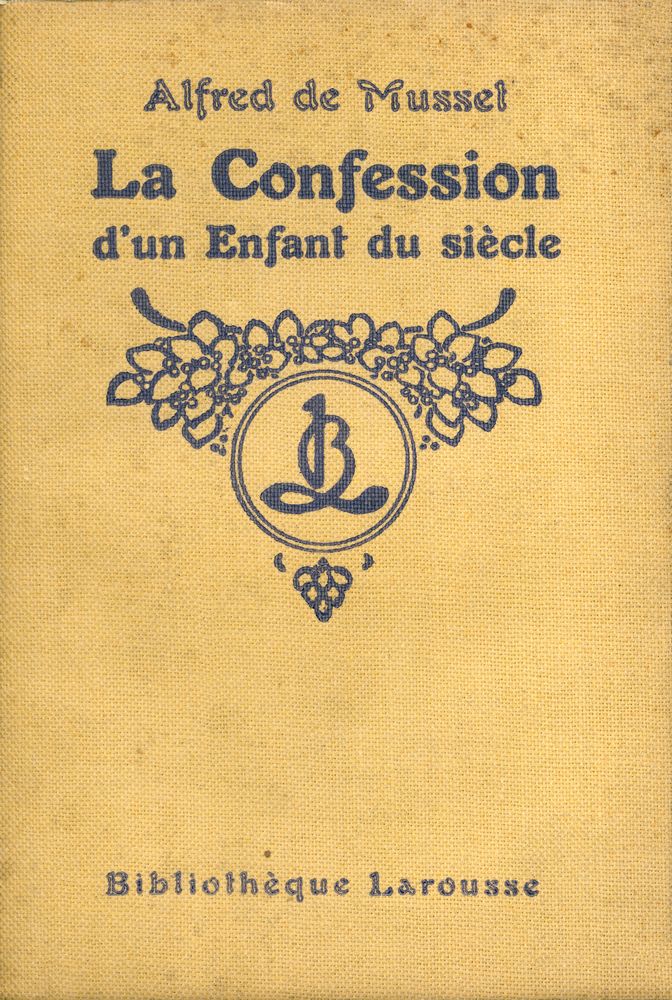 『La Confession d'un Enfant du siècle』 1