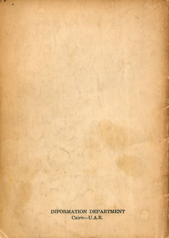 『EGYPT'S LIBERATION : The Philosophy of the Revolution』 3