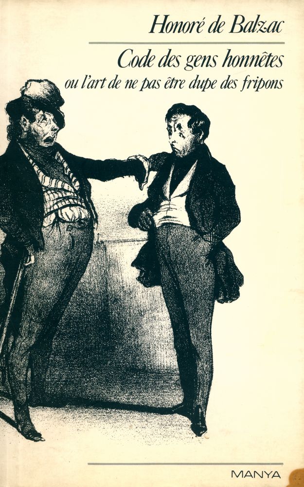 『Code des gens honnêtes ou L'art de ne pas être dupe des fripons』 1