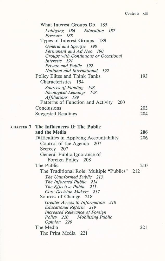 『Puzzle Palaces and Foggy Bottom : U.S. Foreign and Defense Policy - Making in the 1990s』 6