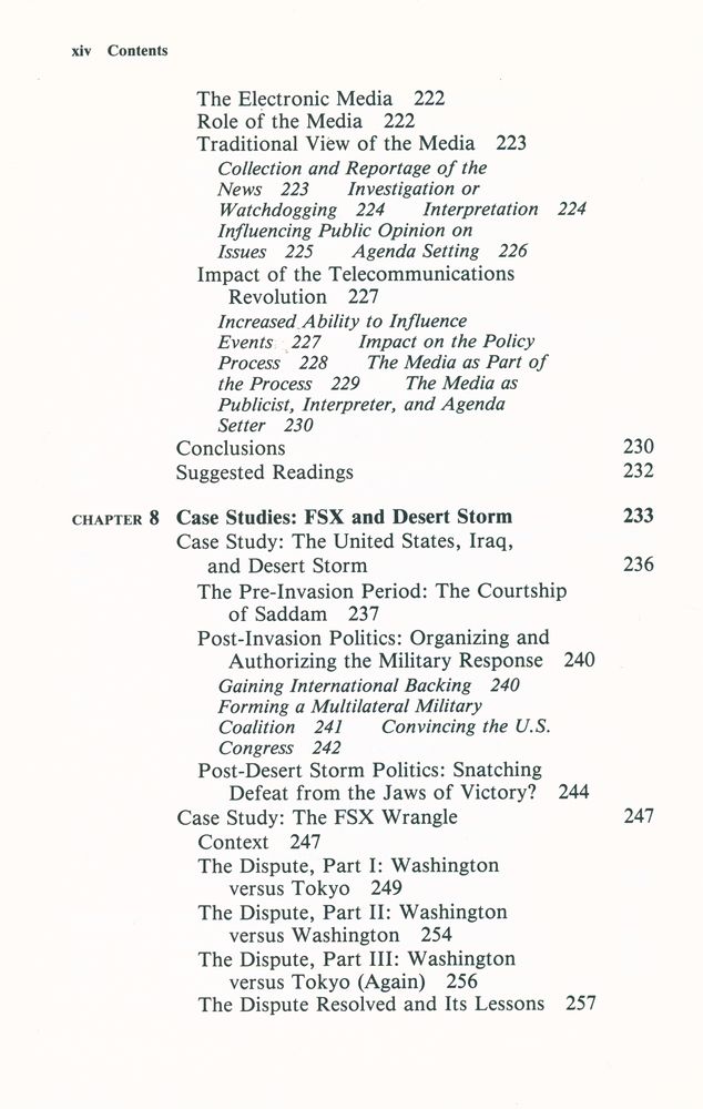 『Puzzle Palaces and Foggy Bottom : U.S. Foreign and Defense Policy - Making in the 1990s』 7