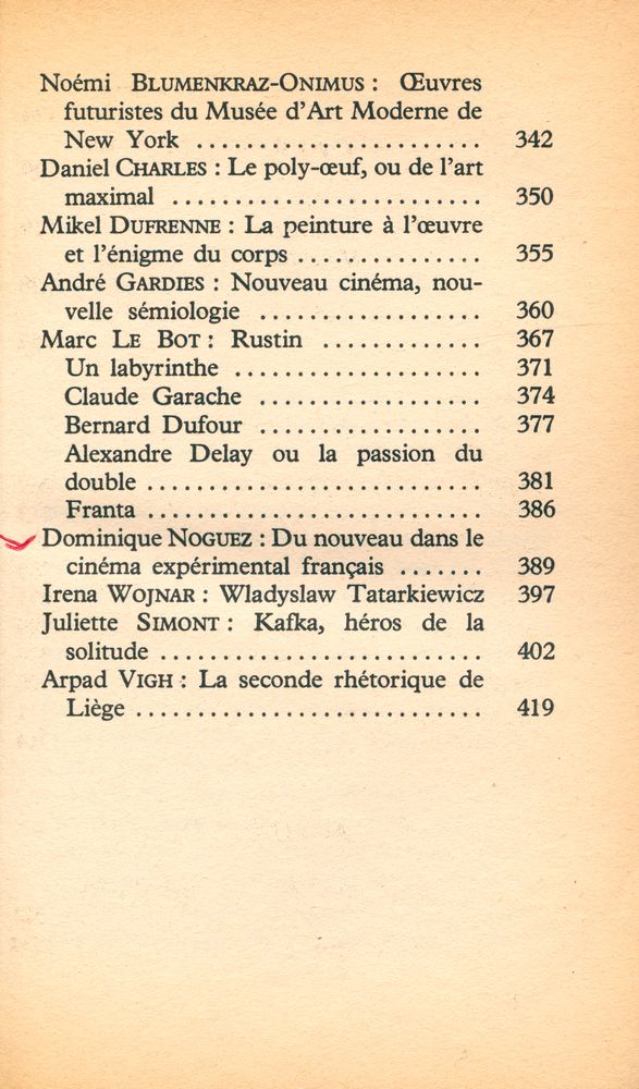 『L'art instaurateur : Revue d'esthétique 1980/3 - 4』 4