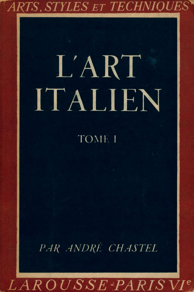 『L'ART ITALIEN : TOME Ⅰ』 1