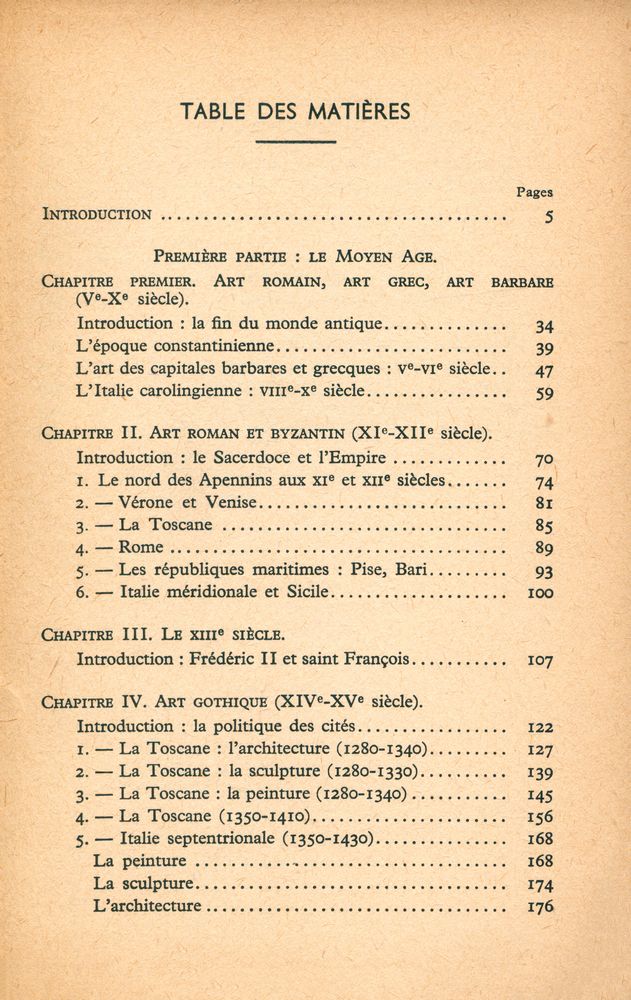 『L'ART ITALIEN : TOME Ⅰ』 2