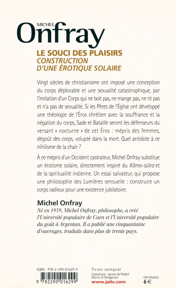 『LE SOUCI DES PLAISIRS : CONSTRUCTION D'UNE ÉROTIQUE SOLAIRE』 6