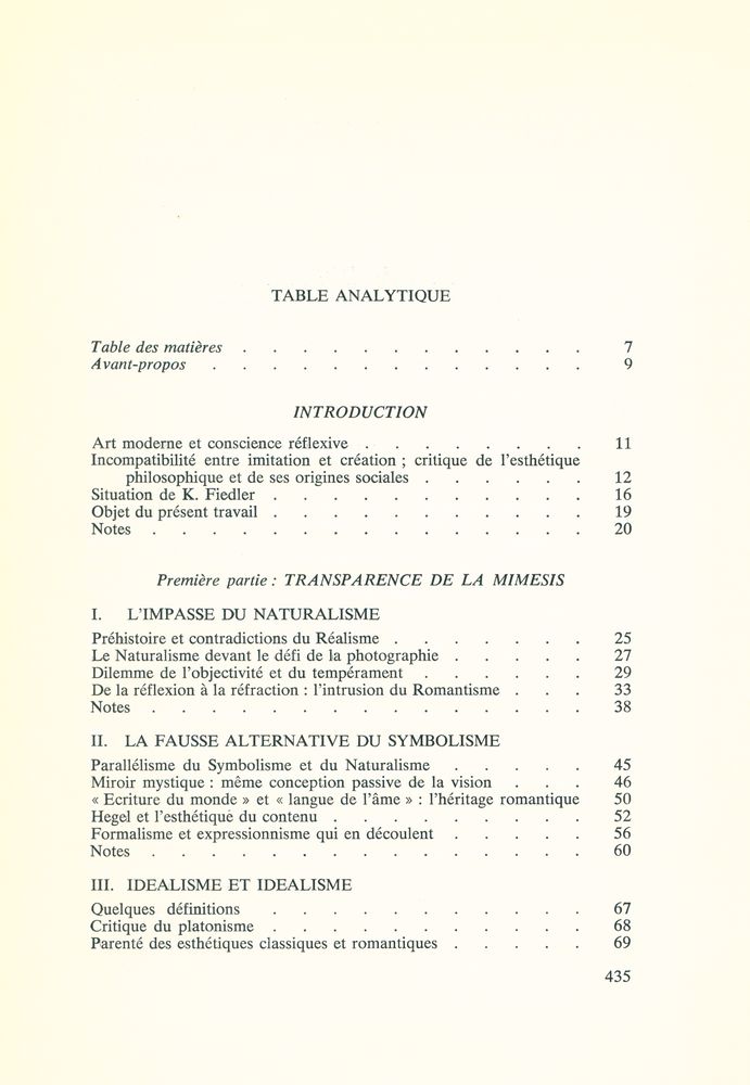 『TRANSPARENCE ET OPACITÉ : ESSAI SUR LES FONDEMENTS THEORIQUES DE L'ART MODERNE』 3