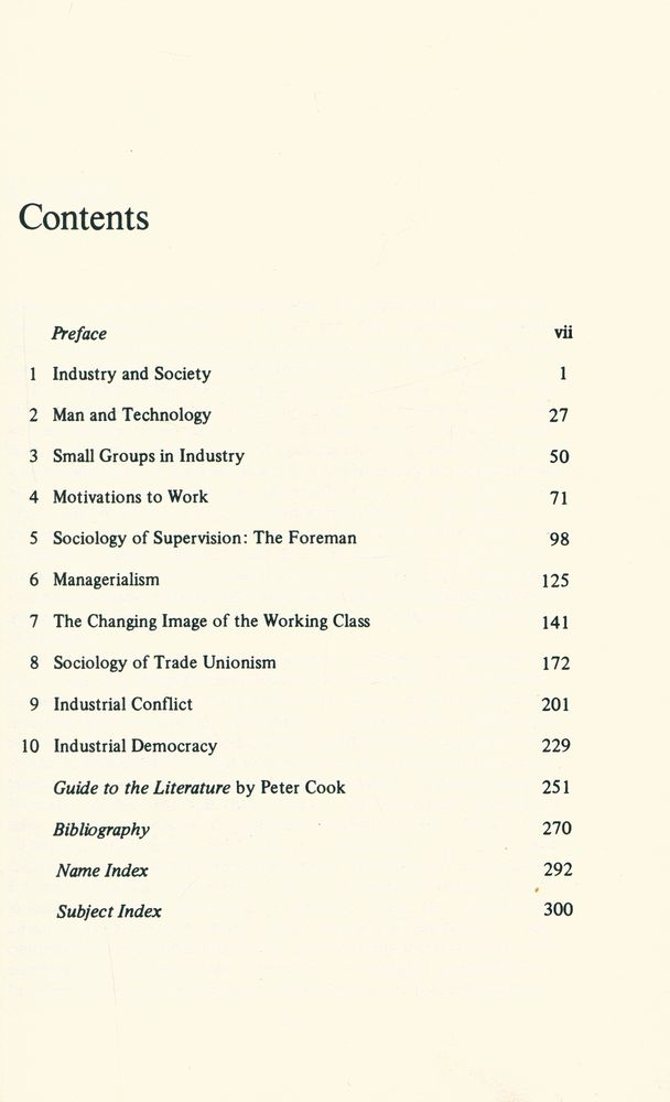 『Industrial Sociology: An Introduction』 2