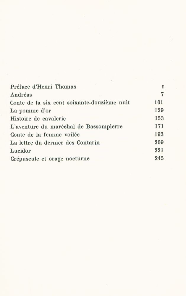 『L'Imaginaire : Andreas et autres recits』 2