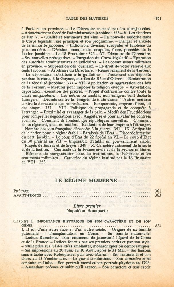 『LES ORIGINES DE LA FRANCE CONTEMPORAINE - LA RÉVOLUTION : LE GOUVERNEMENT RÉVOLUTIONNAIRE, LE RÉGIME MODERNE』 8