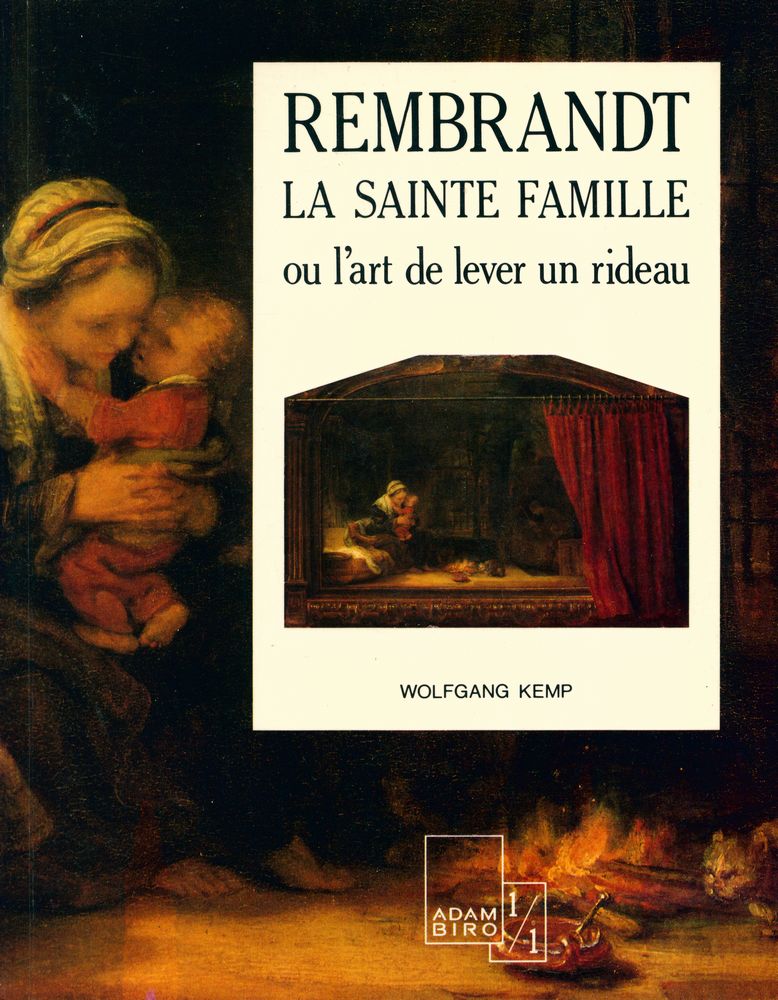 『REMBRANDT : LA SAINTE FAMILLE ou l'art de lever un rideau』 1