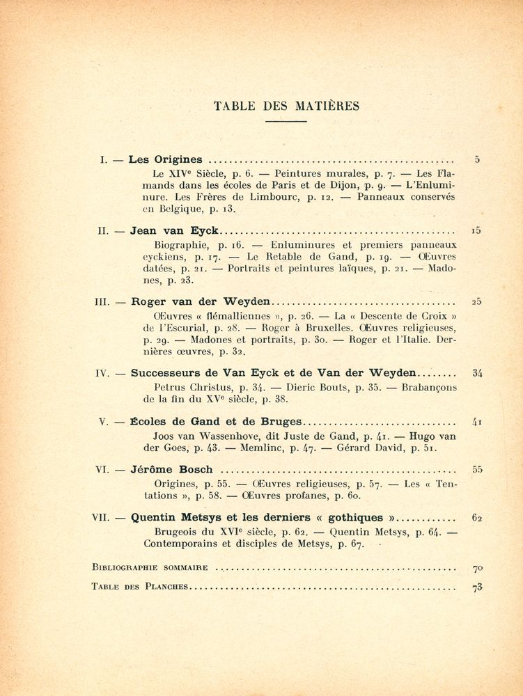 『COLLECTION DE PRÉCIS D'HISTOIRE DE L'ART - LA PEINTURE FLAMANDE DES ORIGINS A QUENTIN METSYS』 2