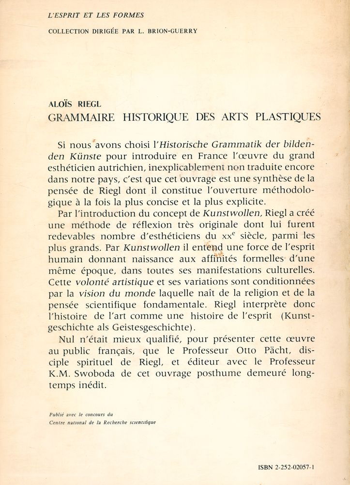 『GRAMMAIRE HISTORIQUE DES ARTS PLASTIQUES』 6