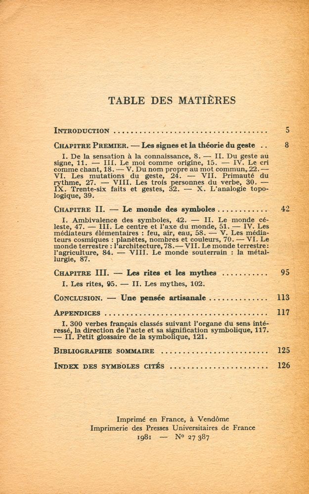 『SIGNES, SYMBOLES ET MYTHES』 2