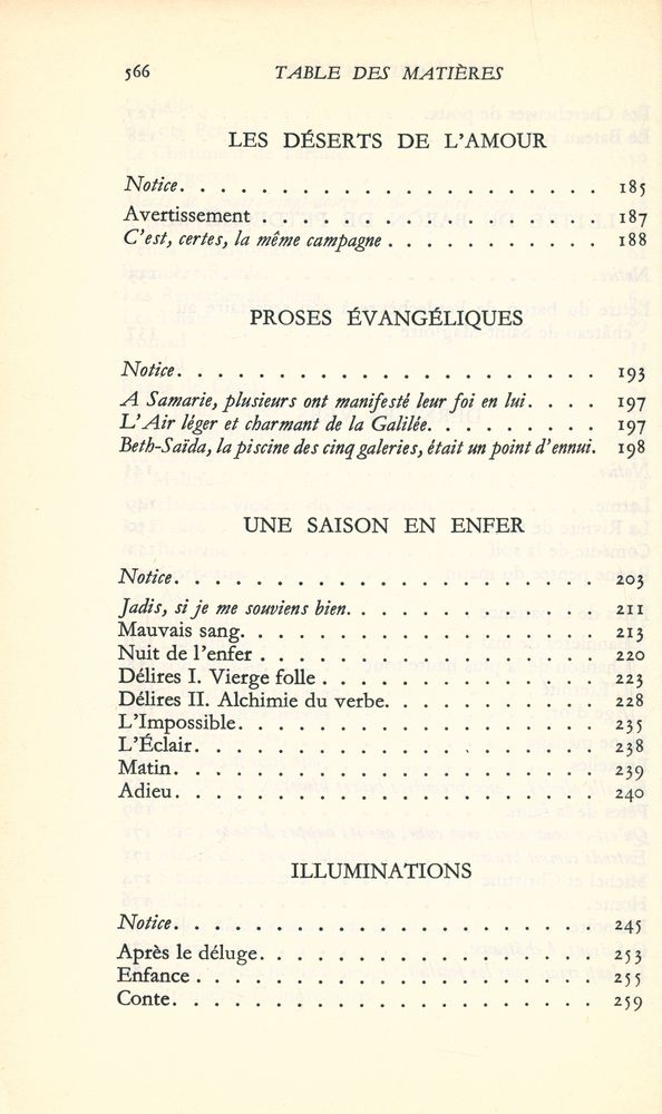 『Rimbaud - ŒUVRES』 5