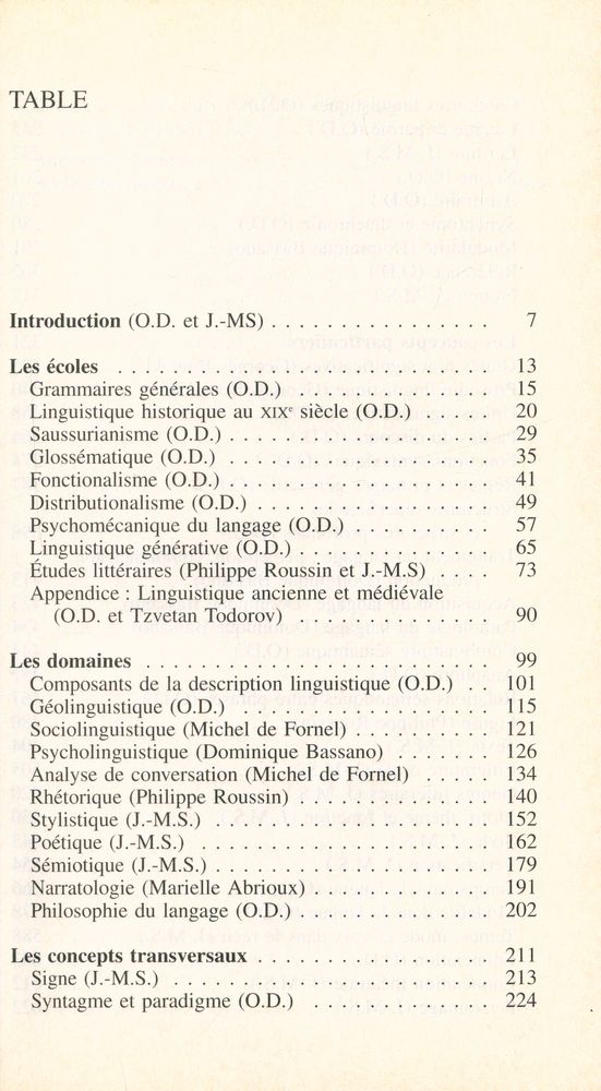 『Nouveau dictionnaire encyclopédique des sciences du langage』 2